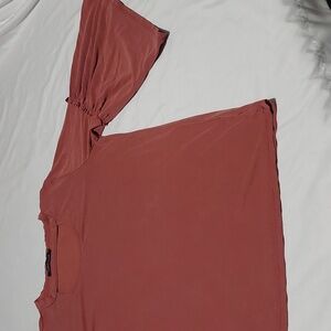 Hippie Chic Women's Blush Pink Top.Cute Sleeves .Size Large